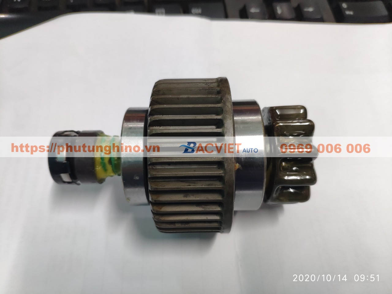 Mắc ních để khởi động xe tải ISUZU NQR75