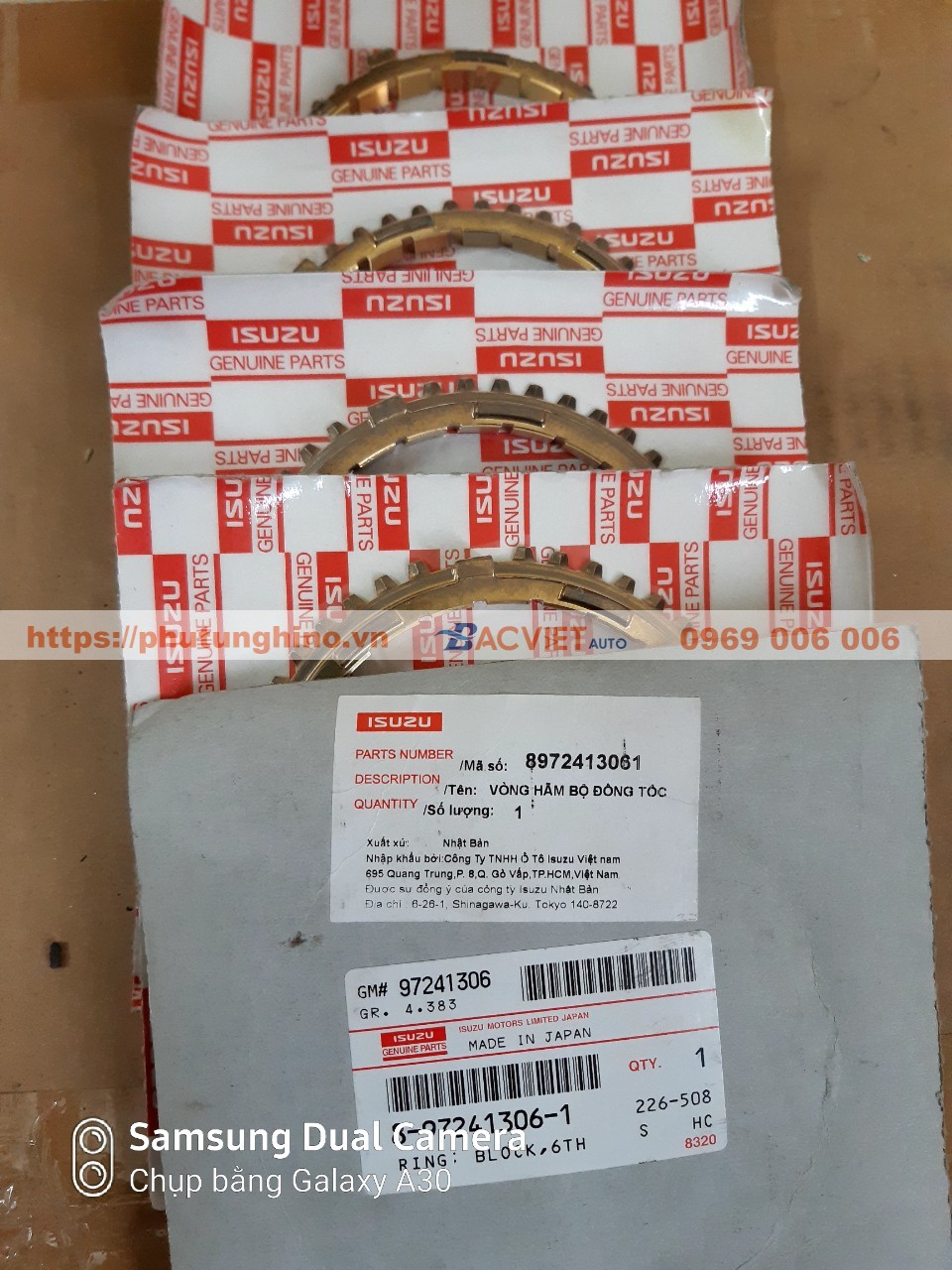 Vành đồng tốc số 6 ISUZU FRR 6.2 tấn