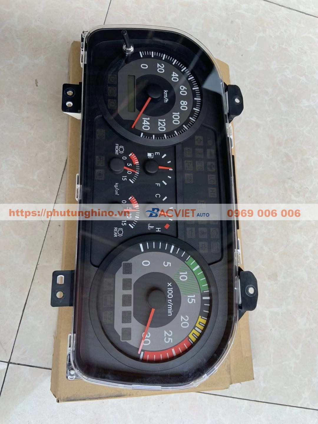 Đồng hồ táp lô HINO 700 SHI chính hãng - Ảnh 2