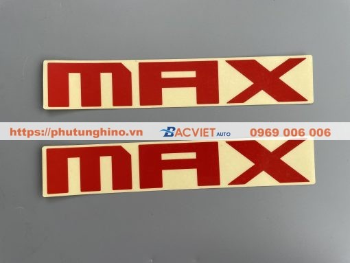 Tem Max xe tải ISUZU