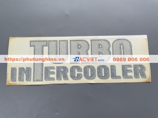 Tem Turbo Intercooler HINO 500