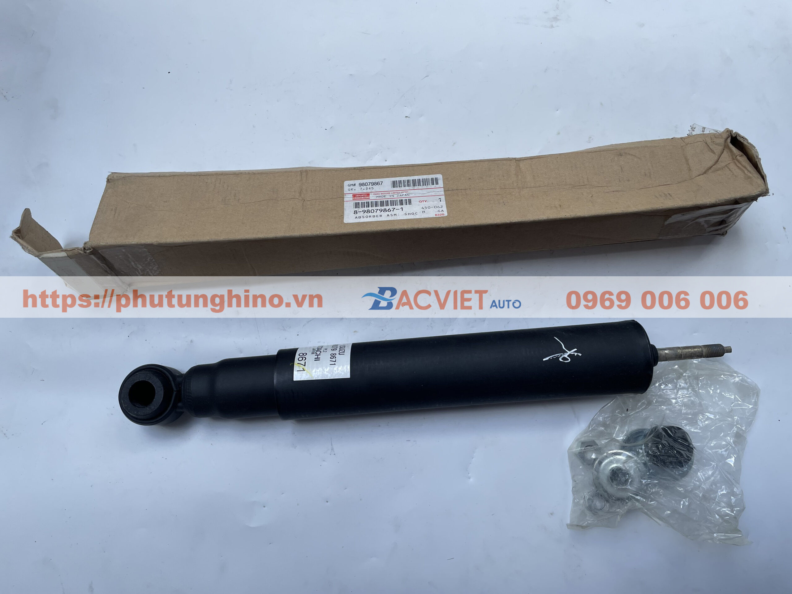 Giảm sóc trước ISUZU NQR75 hãng