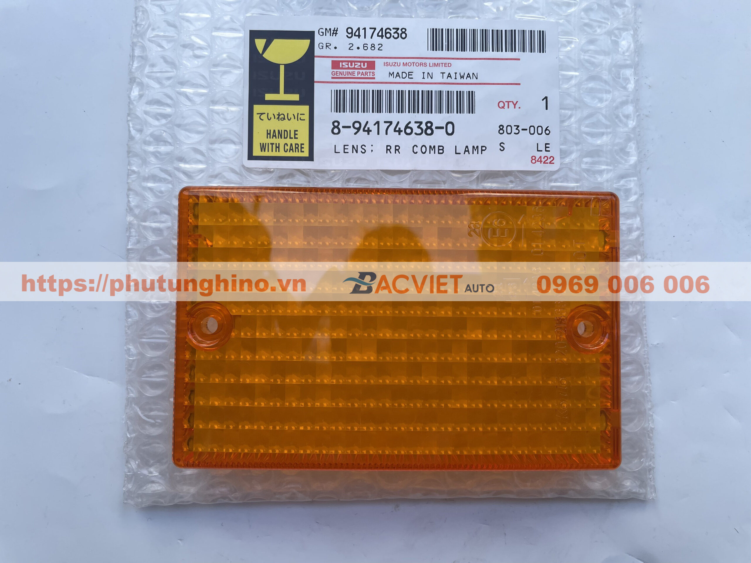 Nắp hậu vàng ISUZU