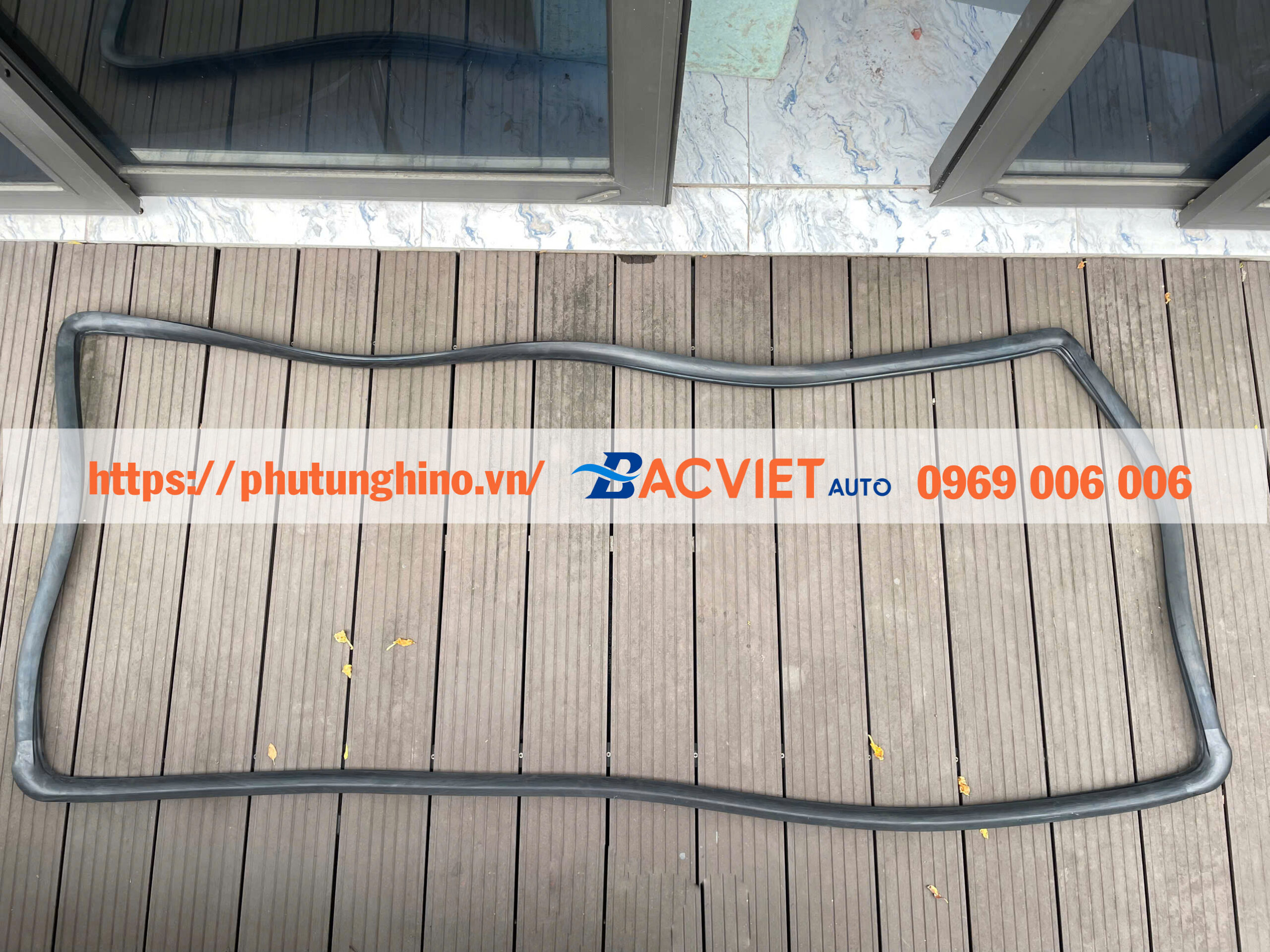 Gioăng kính chắn gió HINO 500 FC