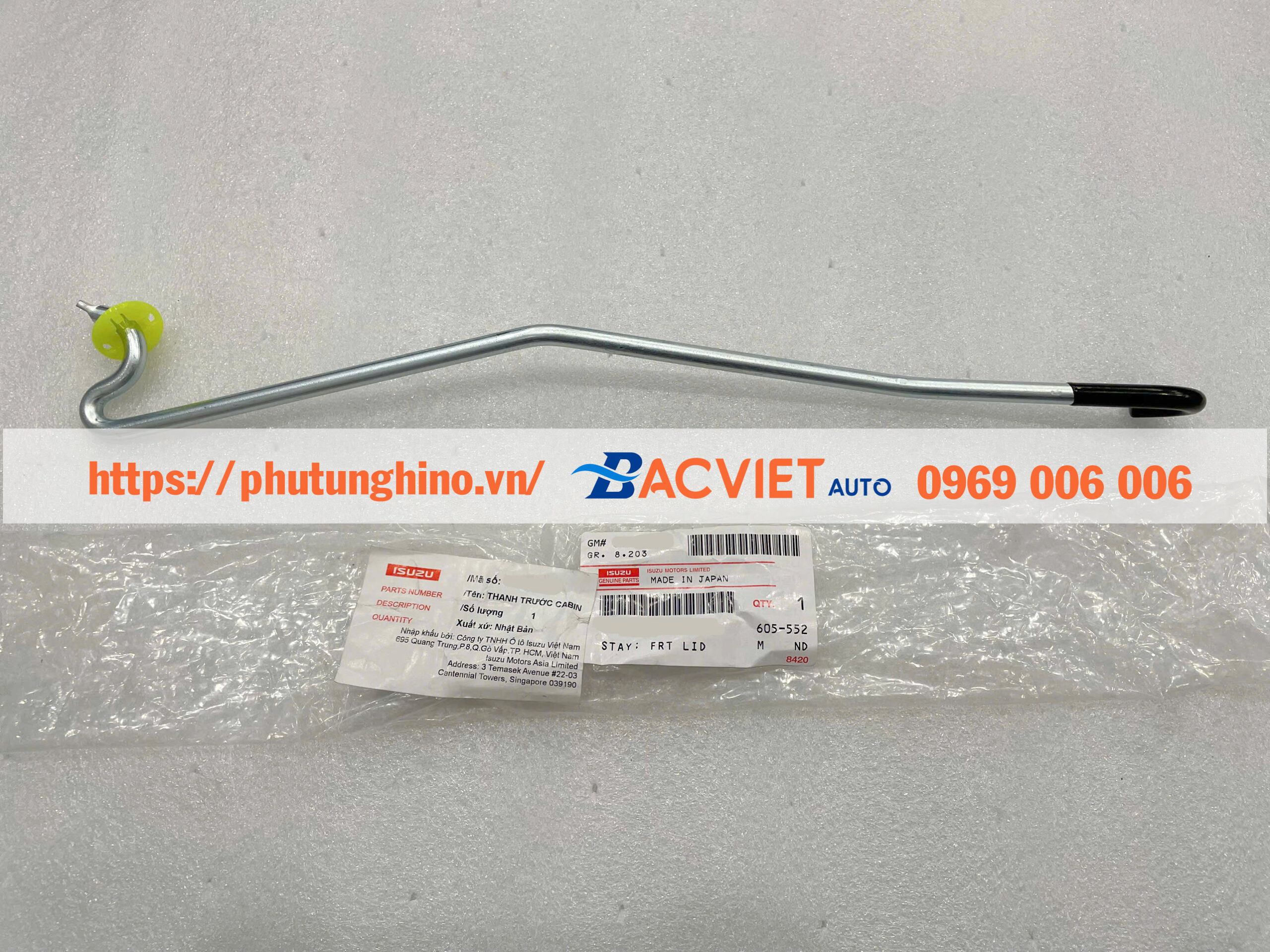 Tay chống ca bô ISUZU FVM