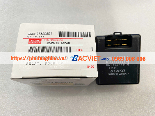 Rơ le khóa cửa ISUZU